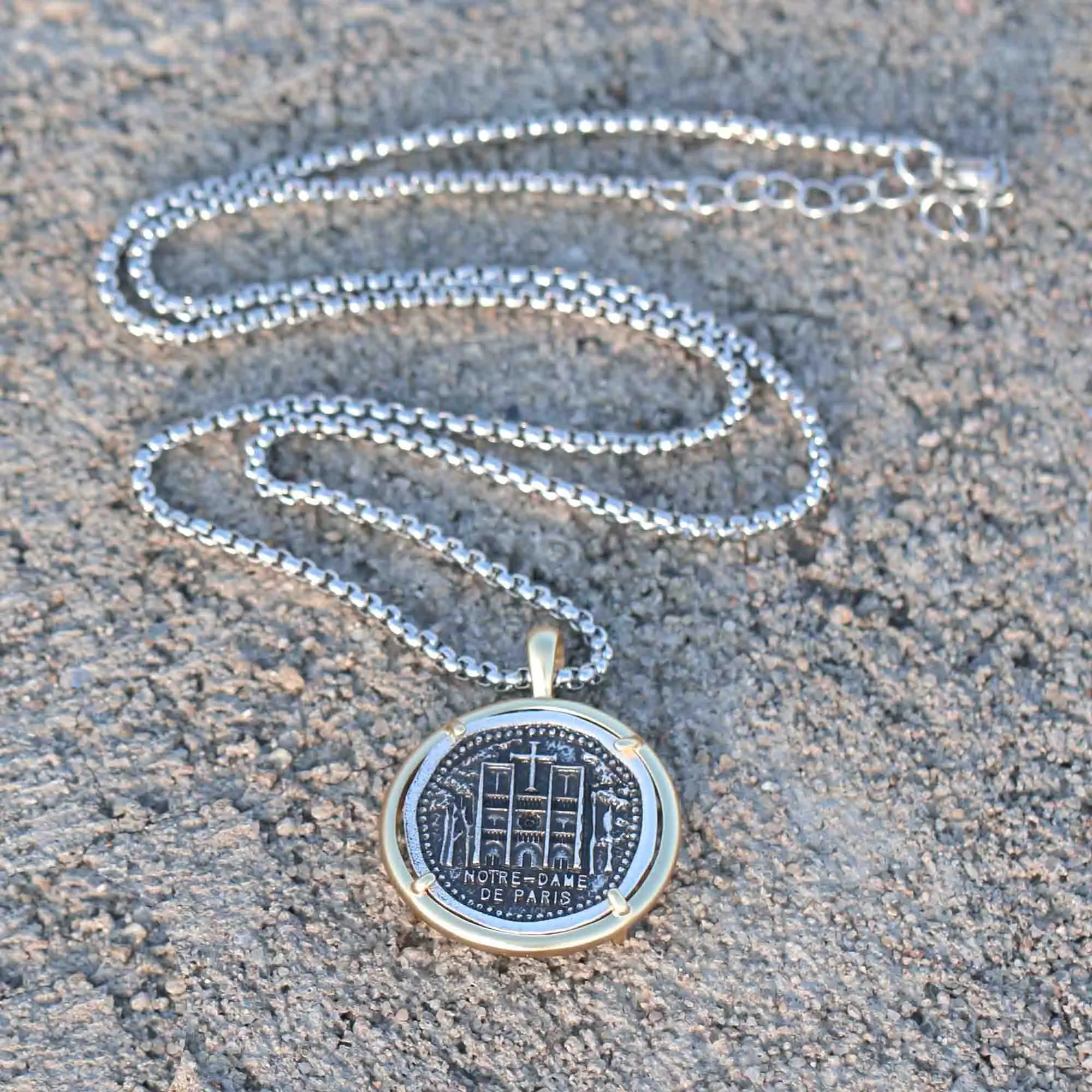 Нотр Дам де ожерелье из Парижа Святая Церковь французский Мемориальный собор