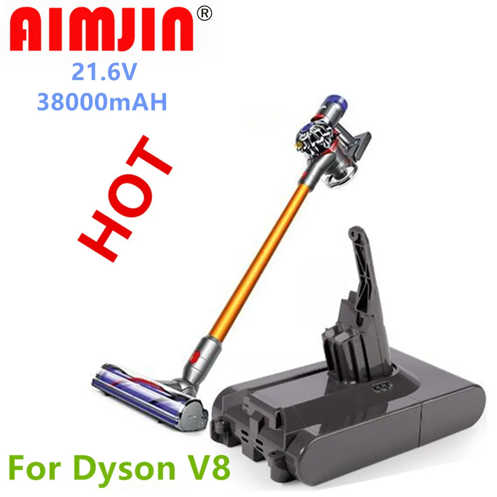 

For Dyson Dc62 Battery 38Ah 21.6V Li-ion Battery for Dyson V8 DC58 DC59 DC61 DC62 DC74 SV07 SV03 SV09 Vacuum Cleaner Battery