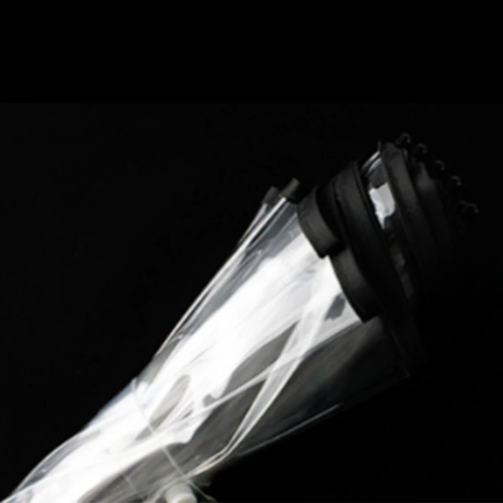 

Dog Walking Waterproof Clear Cover Built-in Leash Rain Sleet Snow Pet Umbrella Pet Products