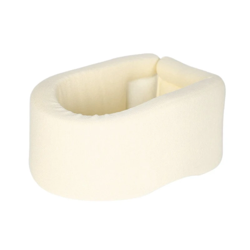 1 шт. мягкий S/M/L Размер хлопок + пенопласт белый цвет шейный бандаж поддержка