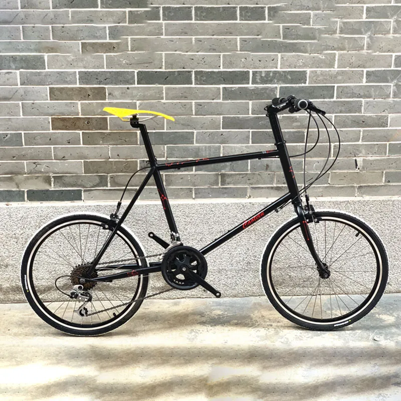 20-дюймовый велосипед 14 скоростей шоссейный свободное колесо стальная рама