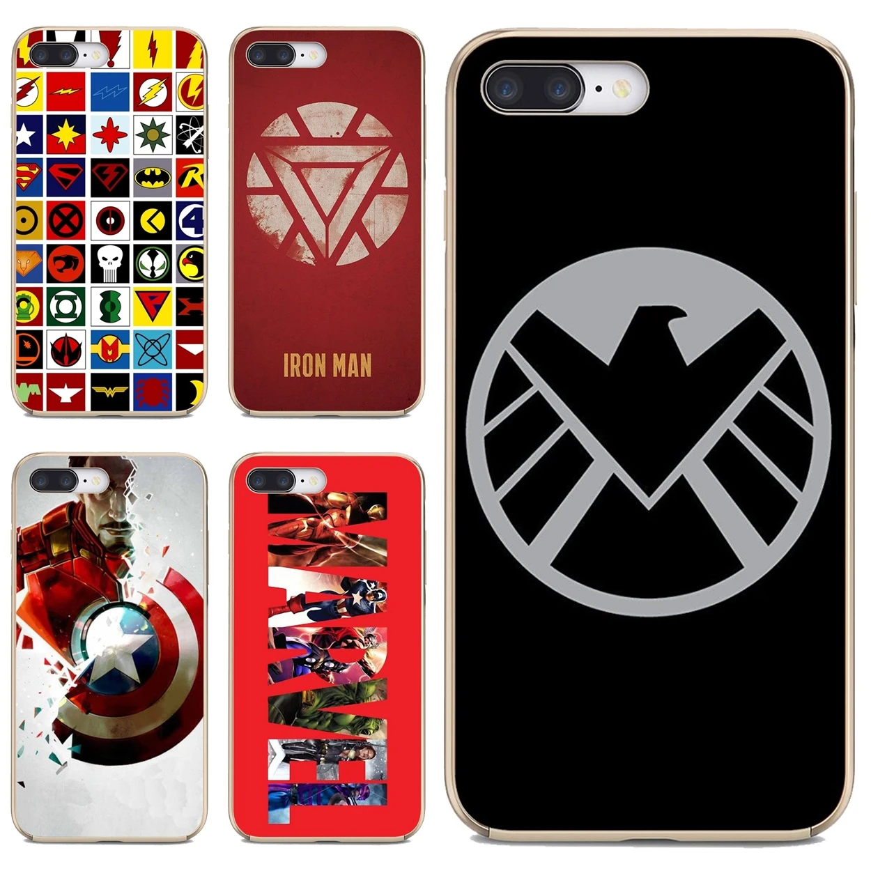 Мягкий чехол для телефона из ТПУ с логотипом Marvel-Super-hero Motorola Moto G5 G5S G6 Z Z2 Z3 C G G2 G3 X4 E4