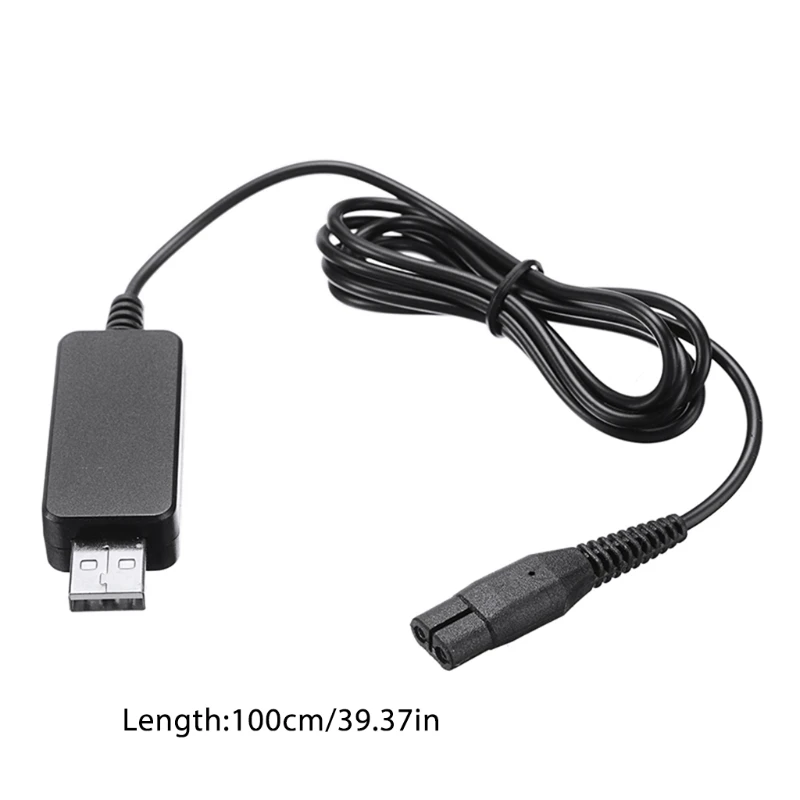 

C5AB 4.3V USB Power Adapter Charging Cable Cord for philips One Blade Shaver Fit For YQ318 A00390 QP2520/72 USB Charging Cable
