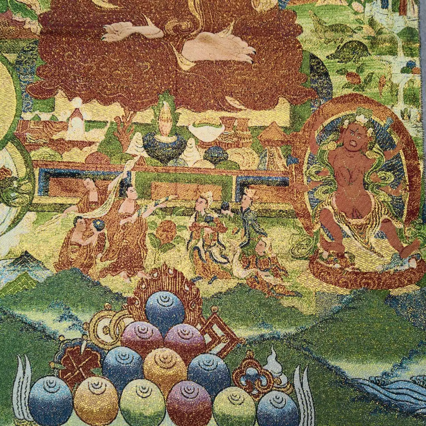 

Portrait Of Venerable Thanka Milarepa, Tibetan Buddha