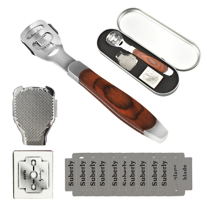 Бритва для ног средство удаления огрубевшей кожи на пятках инструмент педикюра