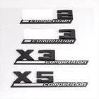 3d-эмблема из АБС-пластика для BMW Thunder Edition M1 M2 M3 M4 M5 M6 X1M X2M X3M X4M X5M X6M значок на багажник автомобиля