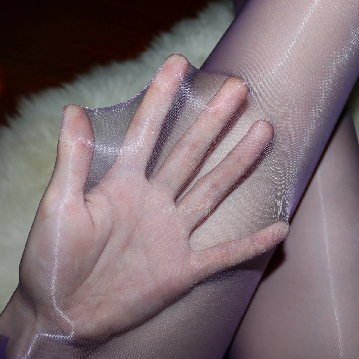 Бесшовные пикантные блестящие бесшовные шелковые штаны с раздвижной