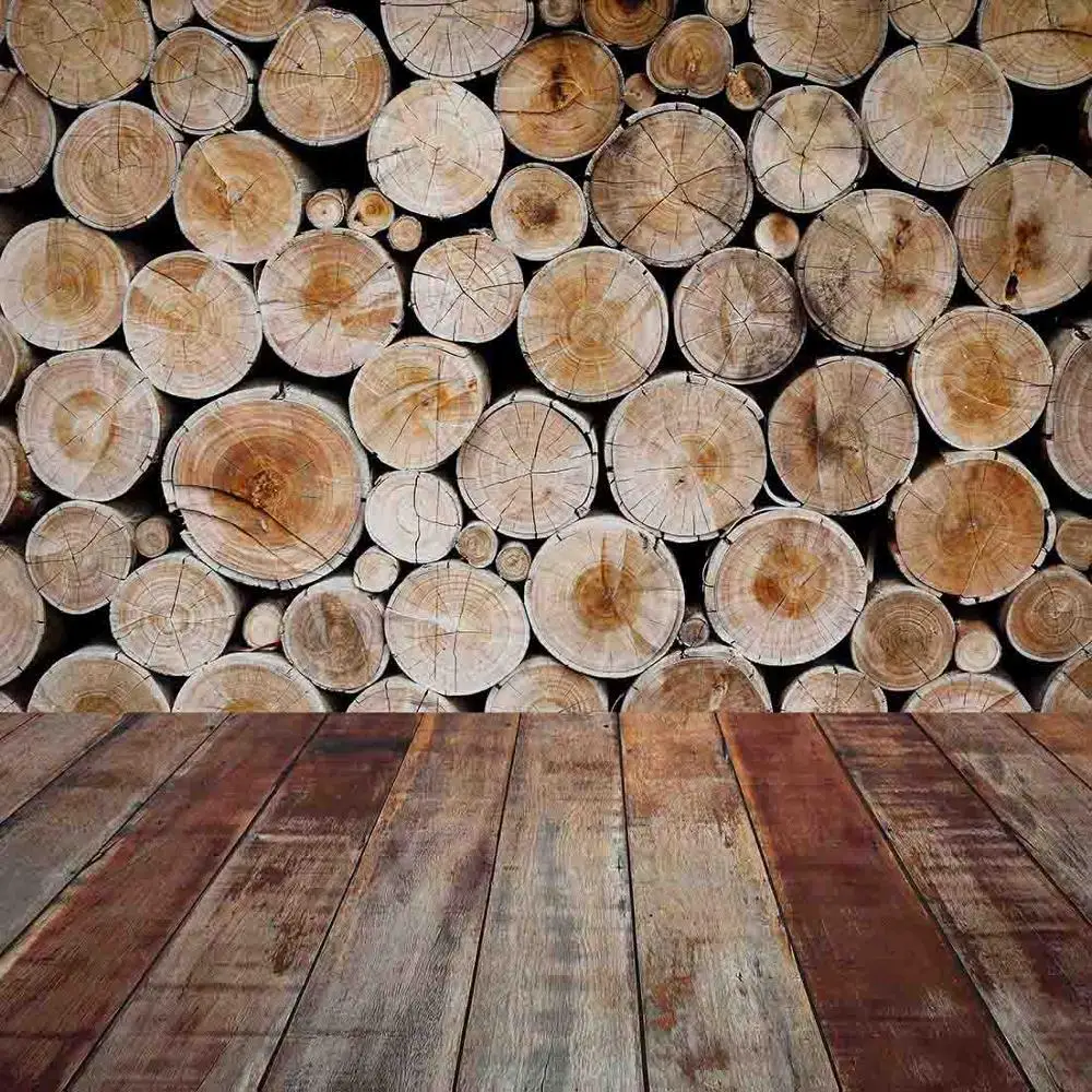 

SHENGYONGBAO Vinyl Custom Wood Planks Theme Photography Backdrops Studio Prop Background YN-2021