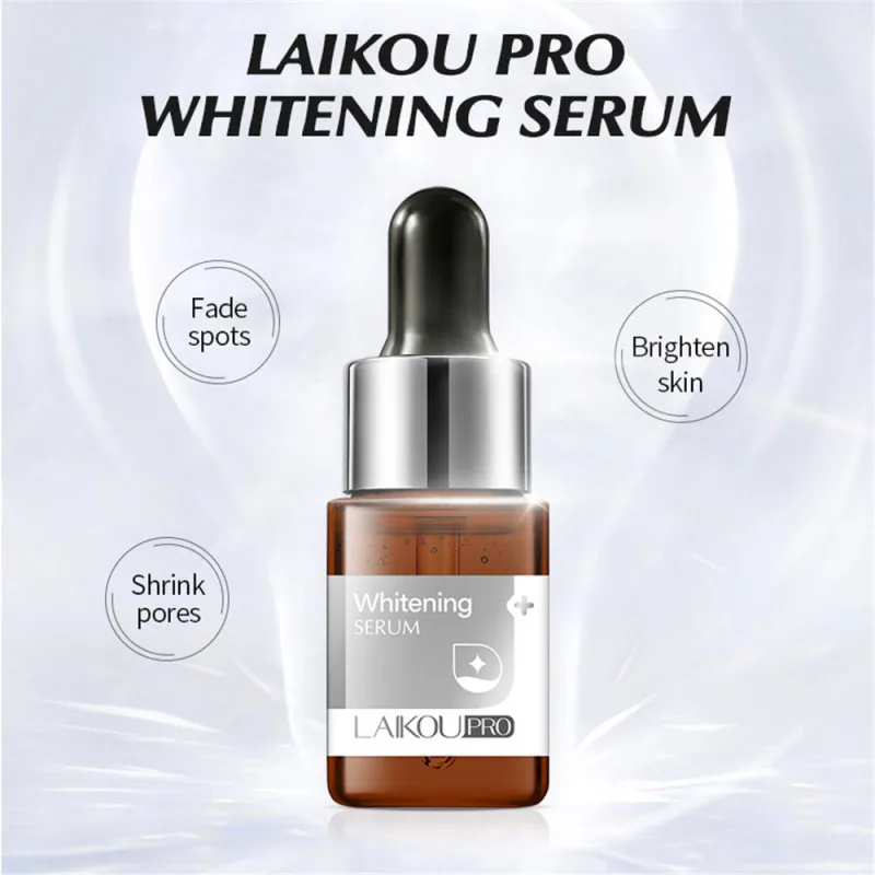 

LAIKOU PRO Whitening Serum Niacinamide Extract Face SerumWhitening Moisturizing Shrink Pore Anti Aging Wrinkle Face Essence 12ml