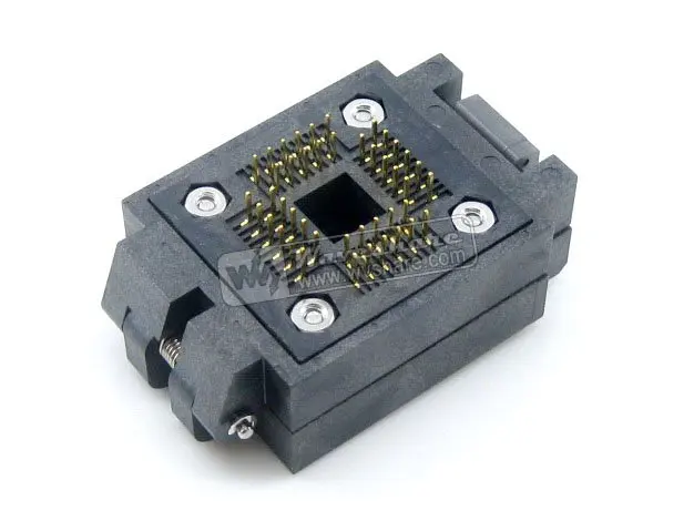 QFP44 TQFP44 FQFP44 PQFP44 FPQ 44 0.8 17 Enplas IC тестовый сгорающий переходник для программирования