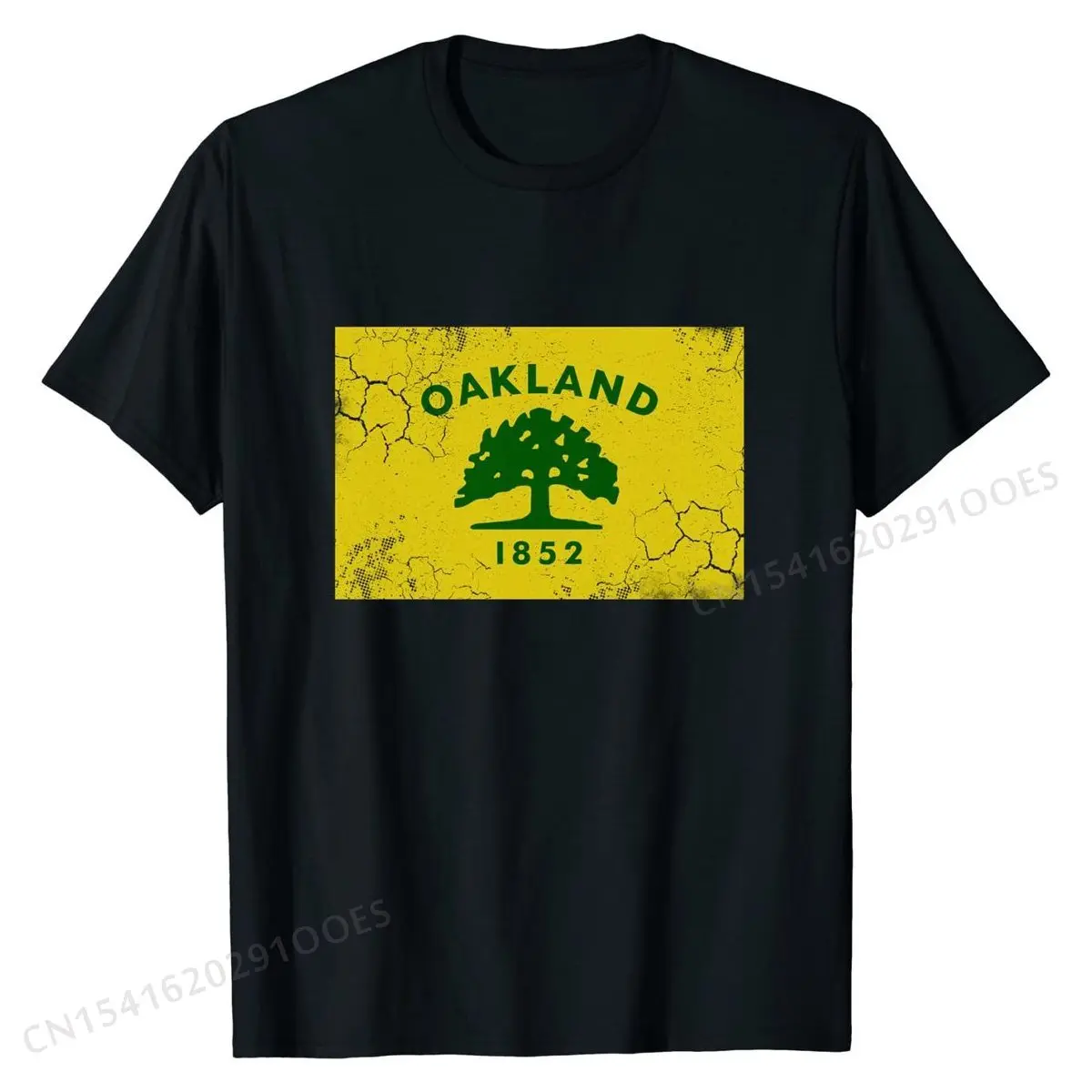 

Oakland Flag California T-Shirt On Sale Men's T Shirts Design Tops Shirt Cotton Print