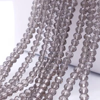 2 3 4 6 8mm faceted flat glass crystal round beads loose beads needlework for jewelry making diy bracelet