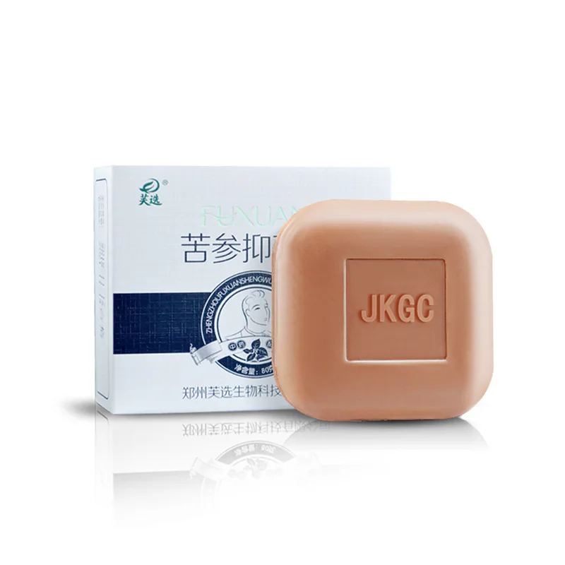 

80g men's private parts care Sophora flavescens in addition to mites, antibacterial and antipruritic bath soap Free shipping