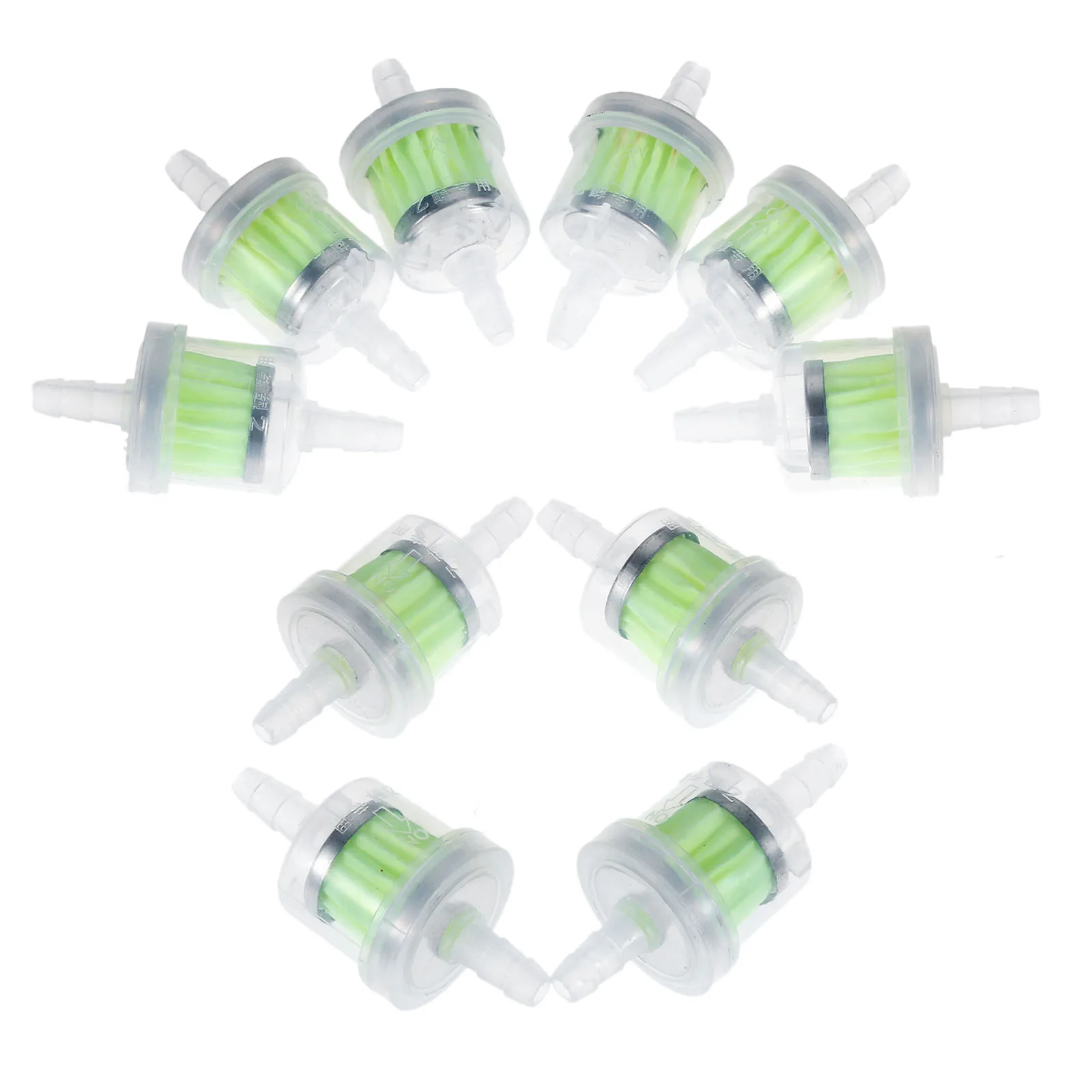 10 шт. газовый топливный фильтр для мотоцикла мопеда скутера внедорожника