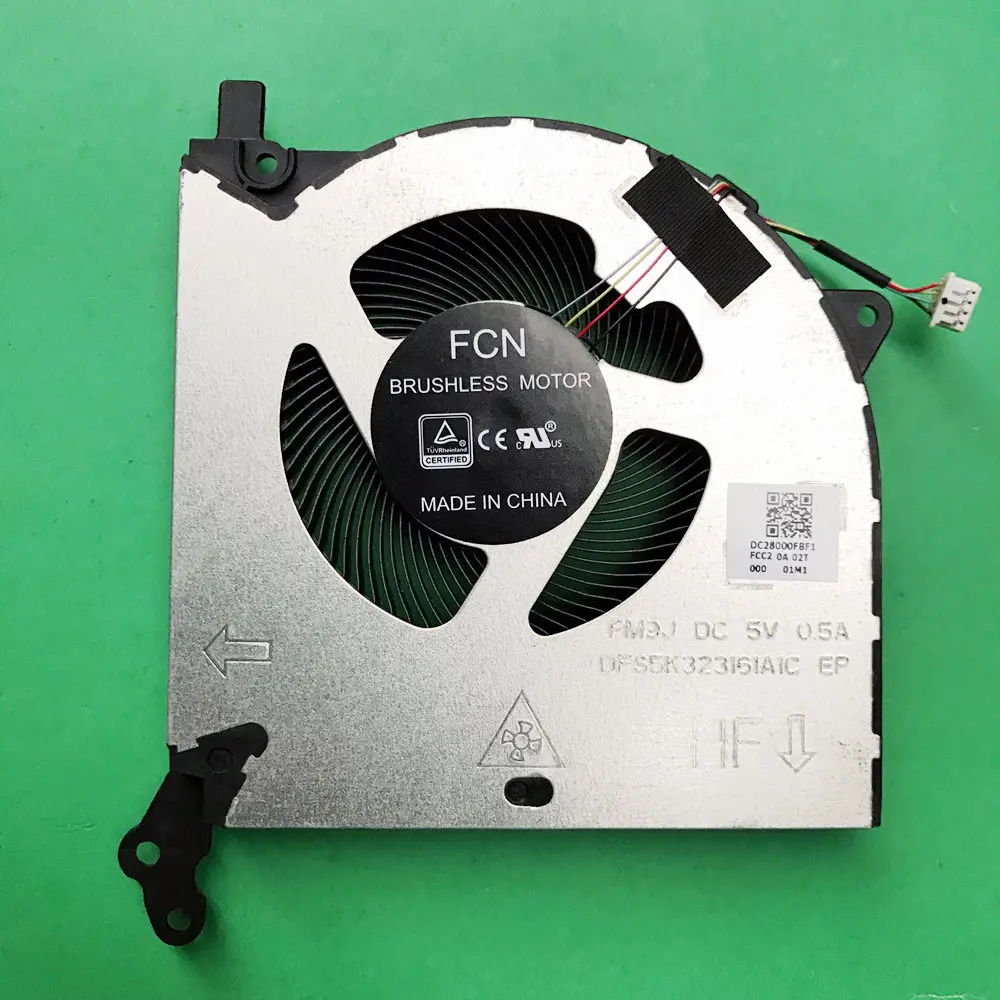 New laptop CPU GPU cooling fan Cooler Notebook PC for Lenovo RESCUER Y7000 R7000 Legion 5i 2020 FM9H DFS5M325063B1C DC5V 0.5A | Компьютеры