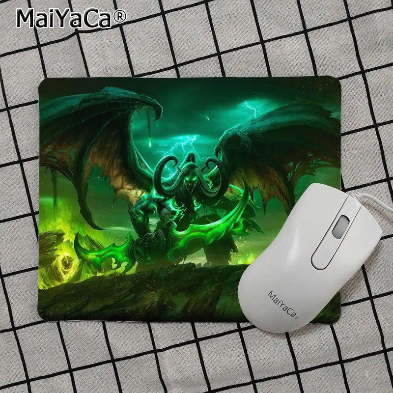 Maiya высокое качество World of Warcraft Illidan Stormrage прочный резиновый коврик для мыши лидер
