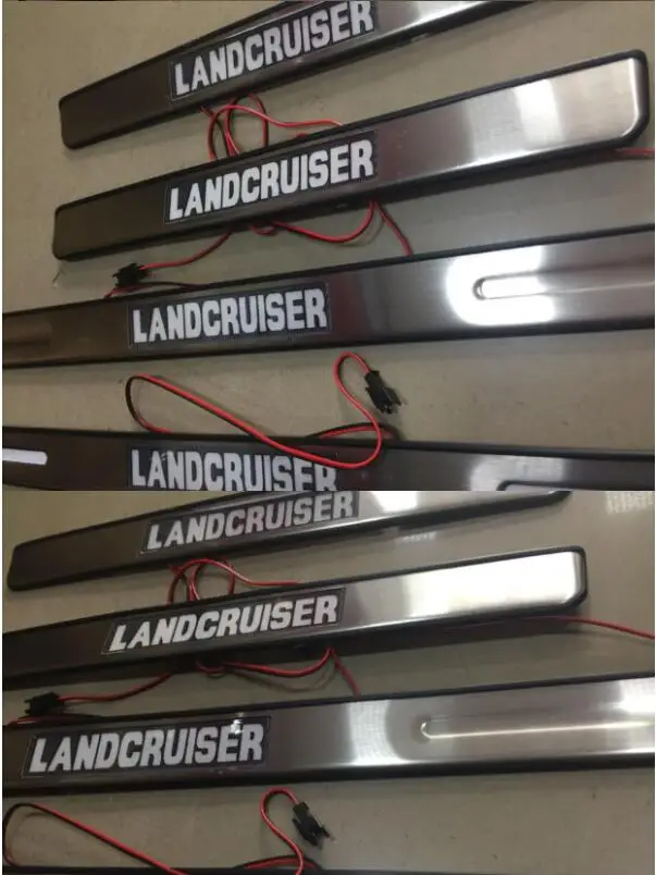 Добро пожаловать педаль применение только для Toyota Land Cruiser 4500 4700 LC100 Добро пожаловать педаль светодиодный порог с огнями
