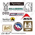 Наклейки 10 шт.партия уличные наклейки для велосипедов, виниловые наклейки для кемпинга, наклейки для комнаты, ноутбука, кувшина, гитары, скейтборда, журнала, Декор