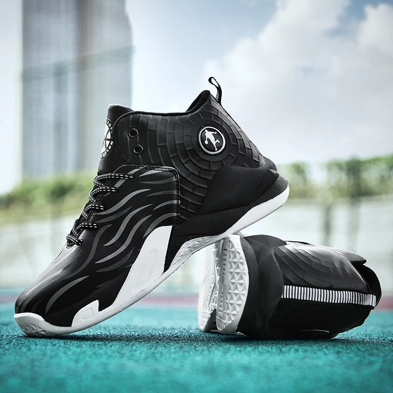 

Mens High Top Sneakers Outdoor Sports Basketball Shoes Men Anti-slippery Basketball Ankle Boots Women Gym Athletic Shoes Unisex