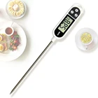 Электронный термометр TP300 для мяса, с ЖК-дисплеем, датчик температуры воды, молока, масла
