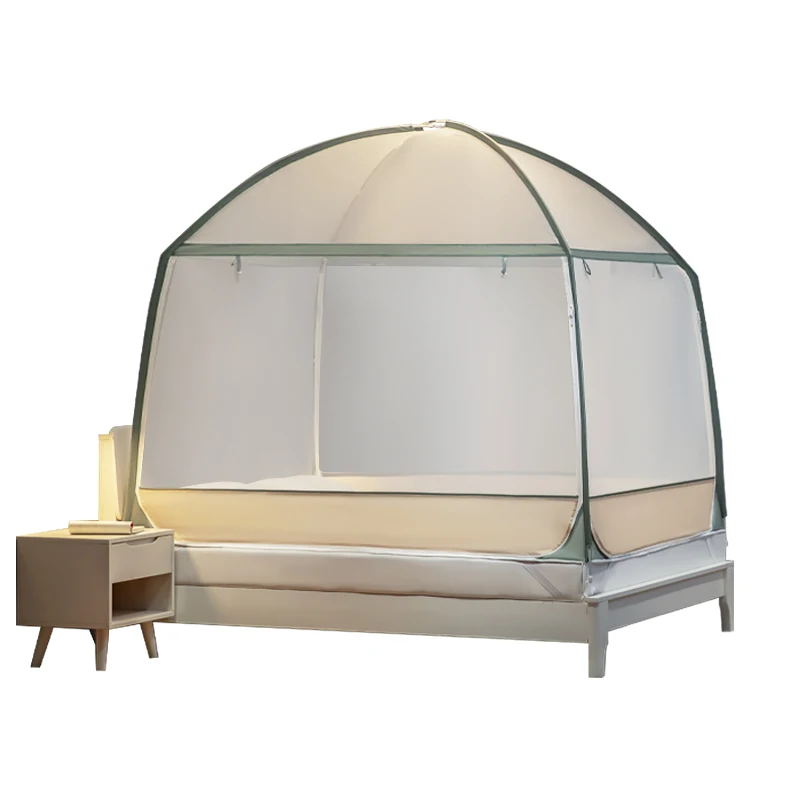 

Монгольская сумка zq с кронштейном, противомоскитная сетка, защита от падения, для детей, ультратонкая сетка, утолщенная, для дома, летняя, U-о...