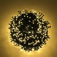 new 10m 20m 30m 50m led string lights outdoor waterproof garland fairy lights for party wedding christmas tree garden decoration