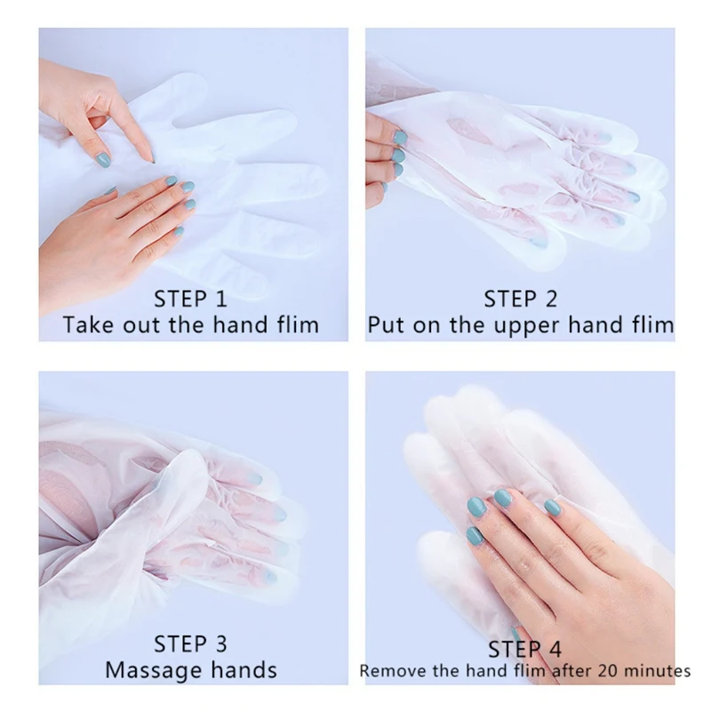 Никотинамид маска для рук увлажняющие гладкие тонкие линии Отшелушивание