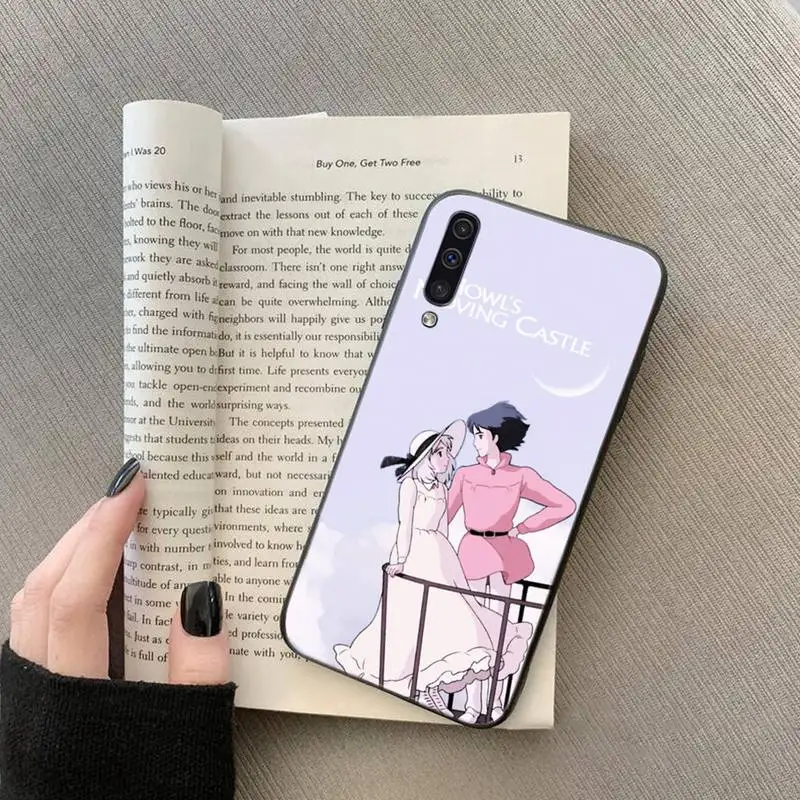 Жесткий резиновый чехол Howl's Howls для телефона Samsung A20 A30 30s A40 A7 J2 J7 prime J4 Plus S5 Note 9 10 |