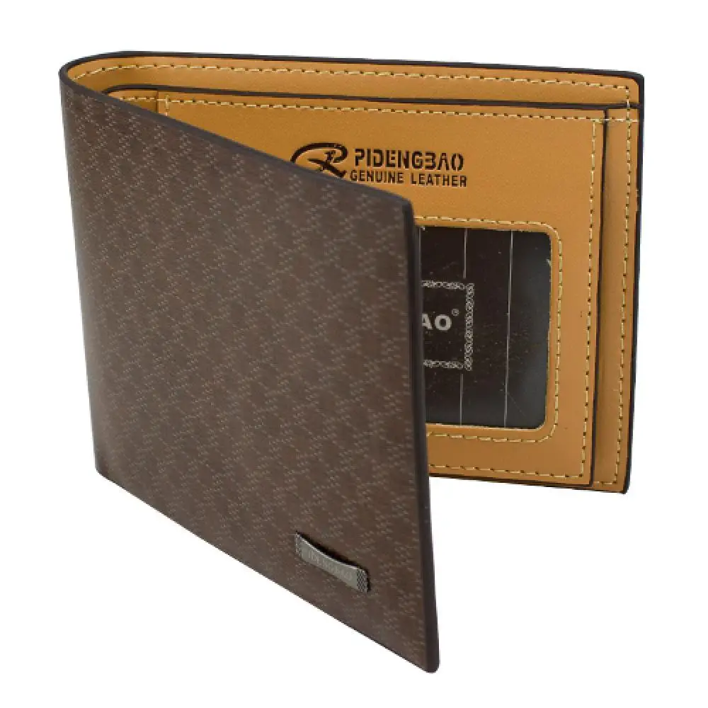 

Men Casual Faux Leather Pocket Wallet Clutch ID Credit Card Holder Bifold Purse