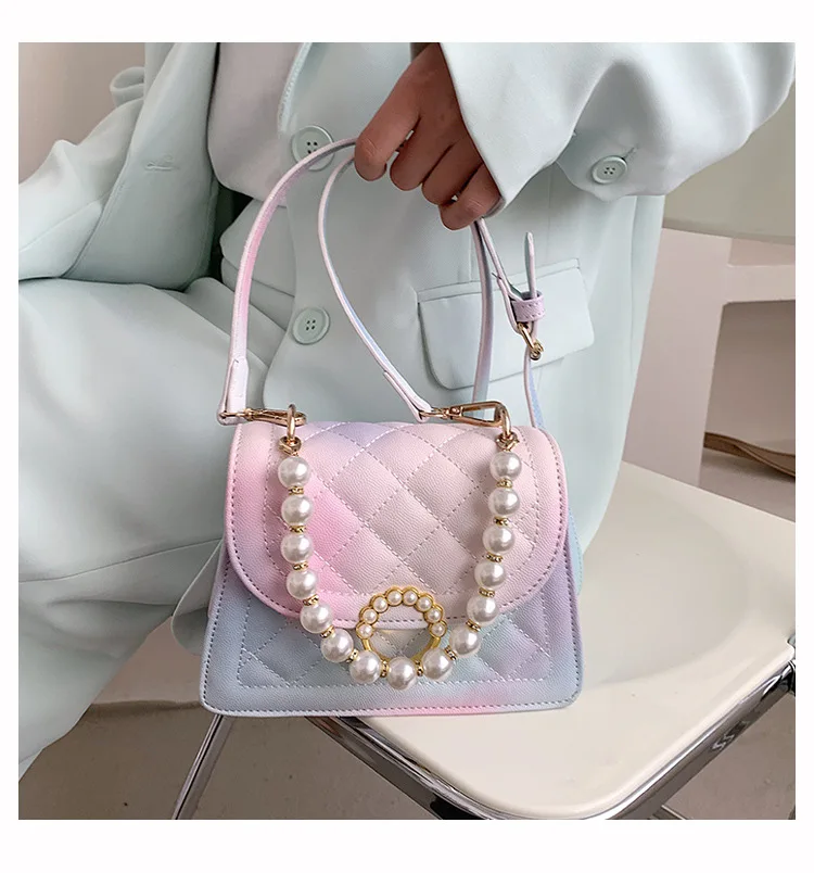 

Women's bag 2021 new spring summer fashion foreign style shoulder bag cross-body bag pearl handbag armpit bag women's bag