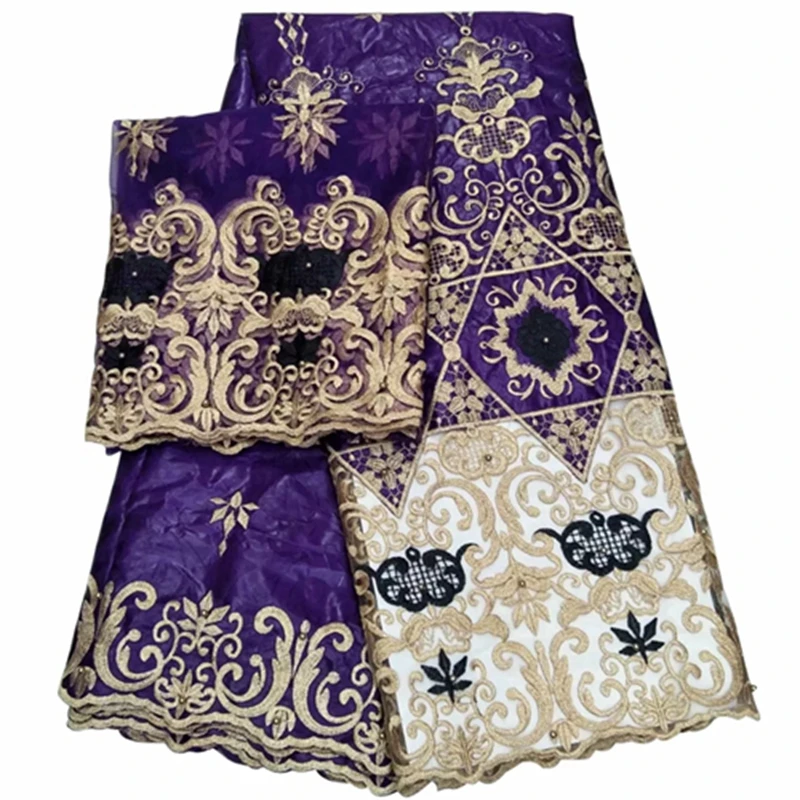 Базин богатый getzner с бусинами вышивка африканские материалы текстильная ткань