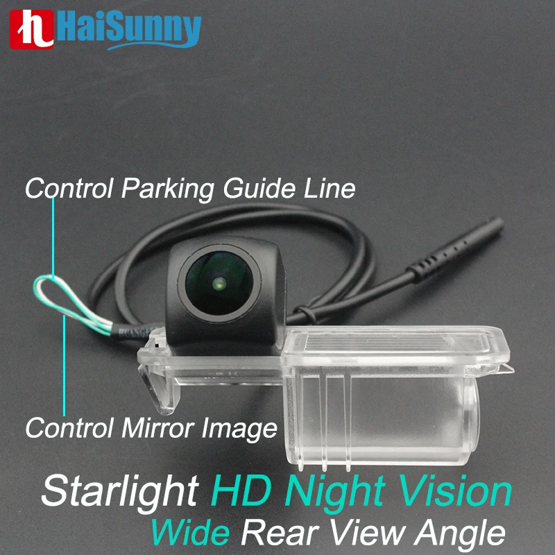 

HD задний вид автомобиля резервная камера для VW Cross Polo Golf 6 CC POLO Beetle Skoda Yeti Starlight ночное видение MCCD рыбий глаз