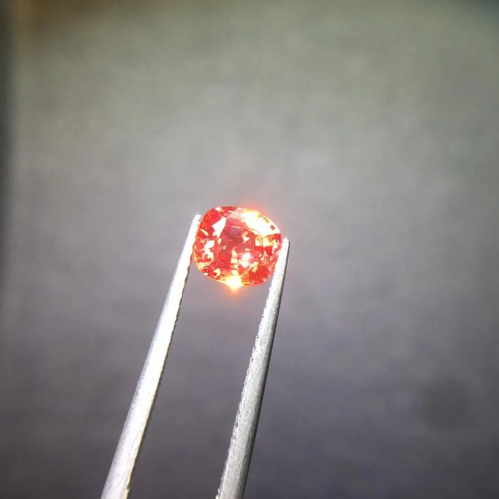 A120 сапфир 1.06ct натуральный ненагреваемый падпарадша шриль-Ланка свободные