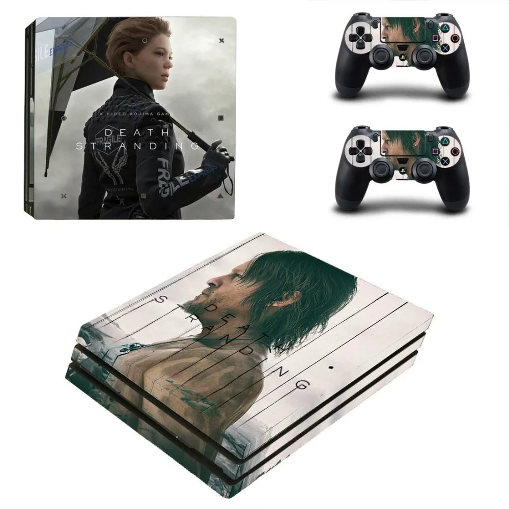 Игра Death Stranding PS4 Pro стикер кожи для playstation 4 консоль и контроллер наклейка PS4 Pro Кожа Наклейка Винил