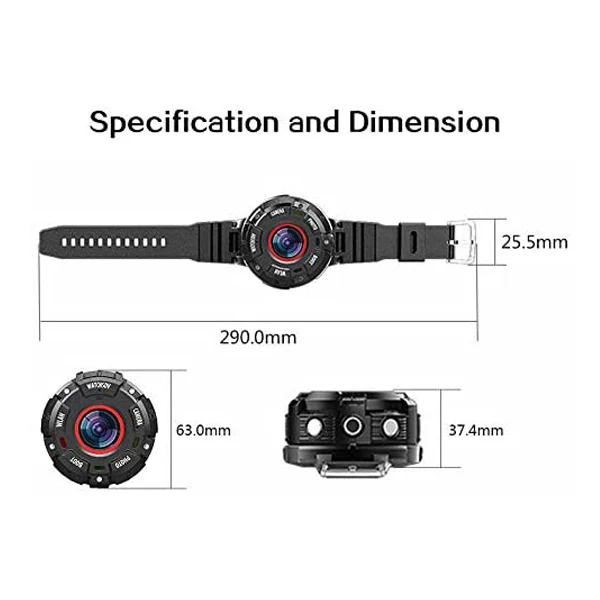 

HD 1080P Action Camera Mini Camera WiFi Wireless Video Camera Smart Underwater Video Waterproof Wide-Angle JR Deals