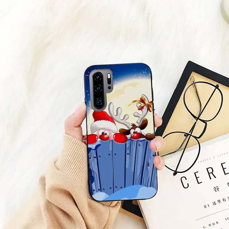 Чехол для телефона с изображением старого человека на Рождество Huawei MATE P30 40 PRO LITE