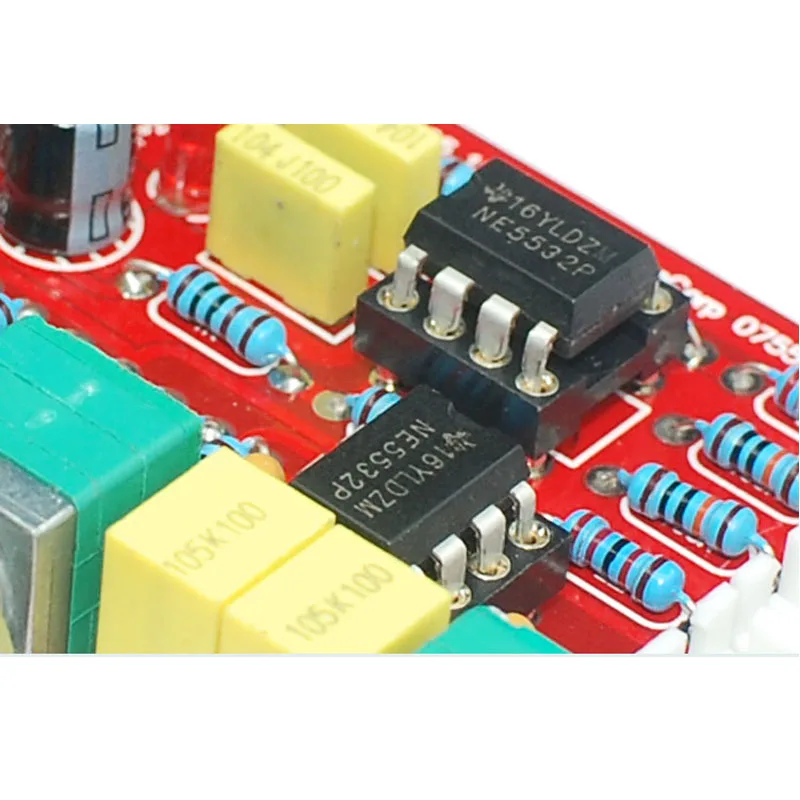 Двойная Repalceable tone Preamp плата NE5532 аудио эквалайзер предварительно усилитель тона