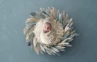 Реквизит для фотосъемки новорожденных, аксессуары для фотостудии, реквизит с разноцветными перьями для младенцев, аксессуары для фотосессии