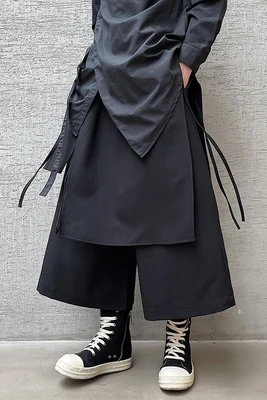 Весенне-летняя маленькая многослойная имитация Ямамото из двух частей с