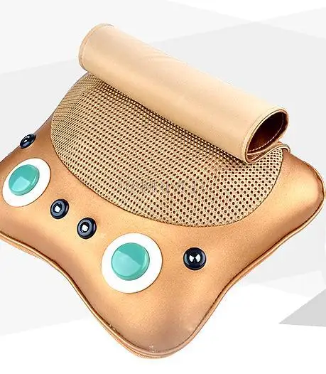 Массажер для шеи массажный инструмент подушка массажа тела многофункциональная