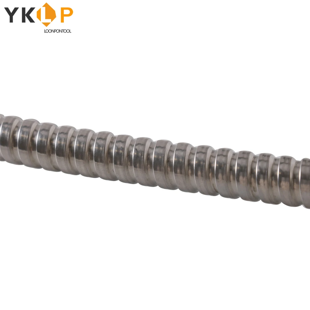 

Stainless Steel Silver Shower Hose 1.5m with Flexible Water Pipe Pumbing Hoses for Home Bathroom