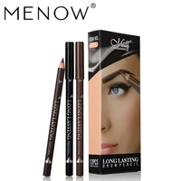 hot selling menow p113 eyebrow pencil wholesale waterproof and sweatproof beginners easy to wear makeup cosmetic gift for girl