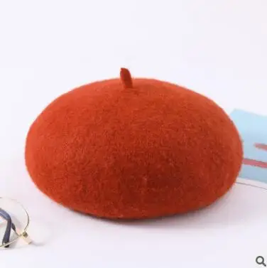 Осень и зима новый берет/Корейская версия диких грибов дамы дышащая Тыква