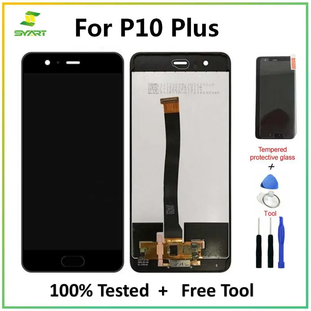 Pantalla LCD para m&oacute;vil, montaje de digitalizador con pantalla t&aacute;ctil, piezas de repuesto de 5,5 pulgadas para Huawei P10 Plus, P10plus, VKY-L09, VKY-L29-0