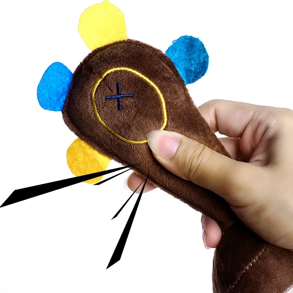 Вельветовые собака игрушки для животных маленьких больших собак плюшевые фигуры