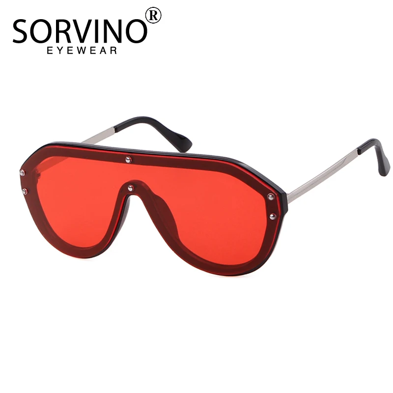 Мужские и женские солнцезащитные очки SORVINO Винтажные Солнцезащитные с козырьком