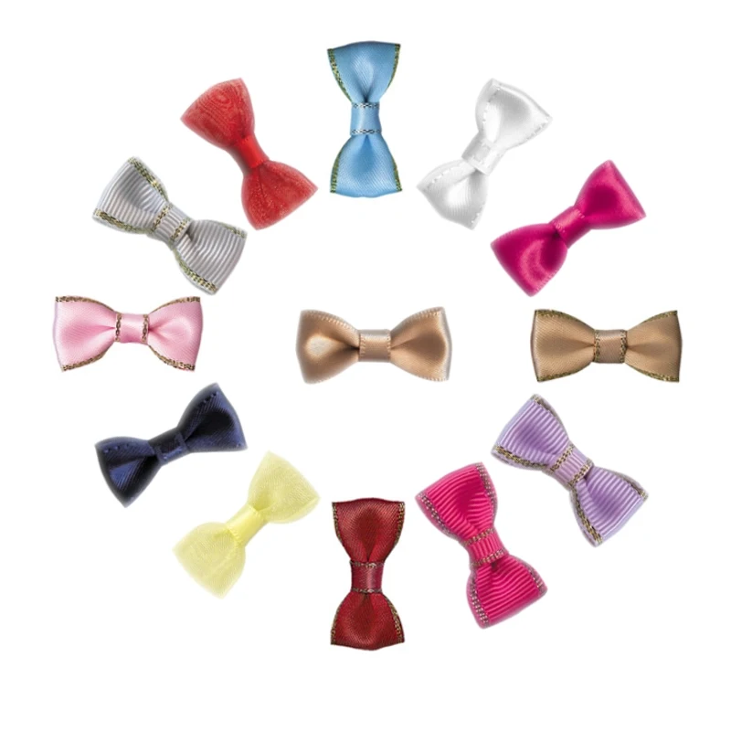 Атласная мини лента ручной работы бант розовый сделай сам рукоделие