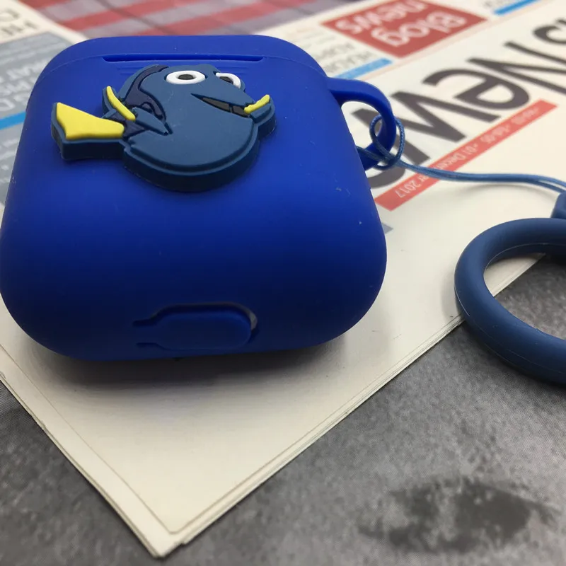 Cute Wireless Bluetooth Earphone Case For Apple AirPods 1 2 Silicone Charging Headphones Cases for Airpods Protective Cover | Электроника