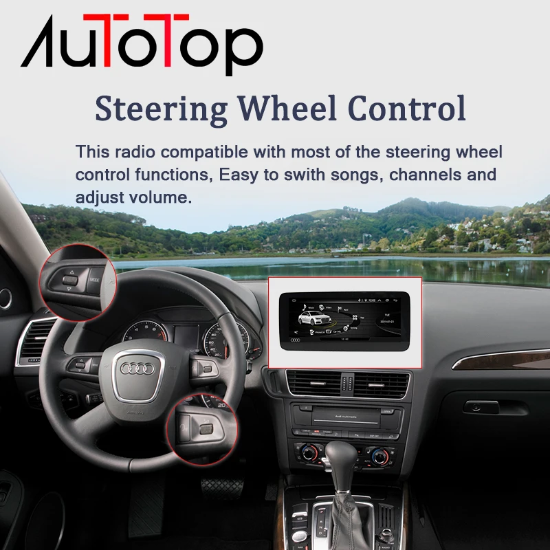 AUTOTOP 8 8/10 25 дюймов Автомобильный GPS Стерео Радио мультимедийный плеер для Audi A3 2013