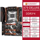 Материнская плата HUANANZHI X79 DELUXE DDR3 * 4, для игрового ПК, материнская плата Intel, процессор с поддержкой LGA2011